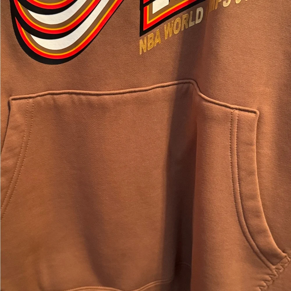 Jordan Jumpman Core Retro Logo Hoodie in Archaeo Brown